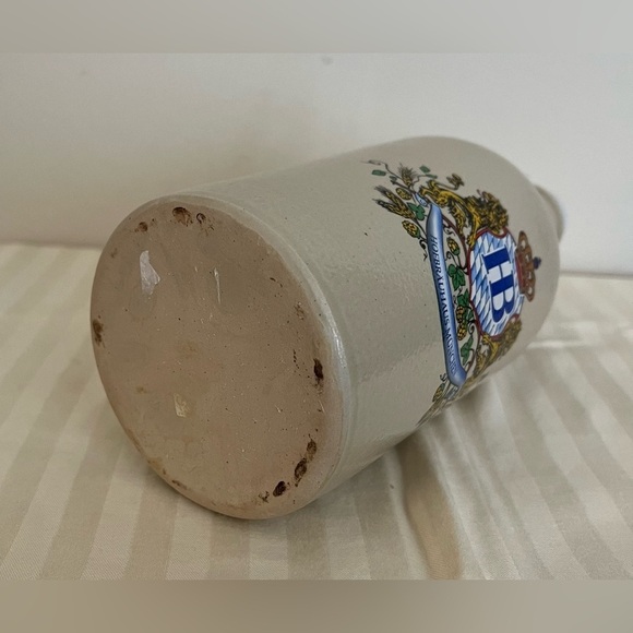 Vintage Hofbrauhaus Munchen German Beer Bottle MKM HB Stoneware w/Porcelain Cap - Picture 14 of 15